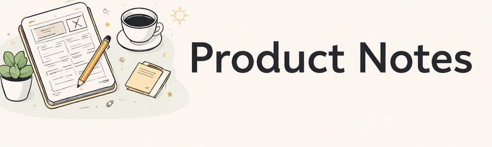 Product Notes